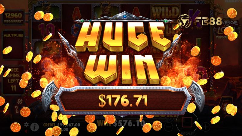 Nổ hũ cực lớn chính là điểm nhấn của Revenge Of Loki FB88