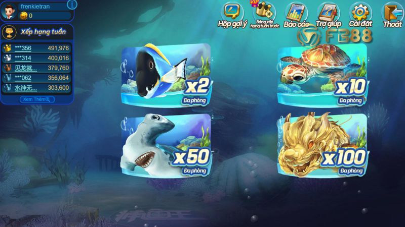 Hướng dẫn anh em cách săn cá FB88 hiệu quả